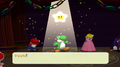Yoshi receiving a Bonus Star in Mario Party 4