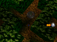 A Battle Arena Pad in Creepy Castle.