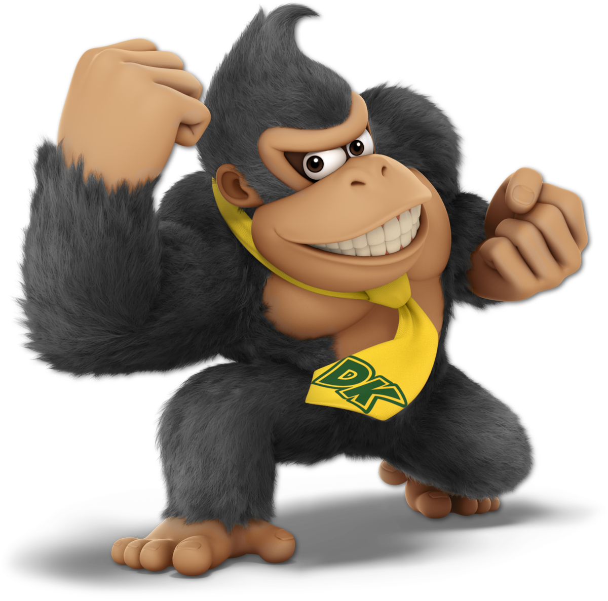 File:Donkey Kong (Black) SSBU.png - Super Mario Wiki, the Mario ...