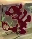 Mr. Game & Watch's Fire Attack, in a demo version of Super Smash Bros. Ultimate.