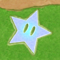 A Star shape on the ground
