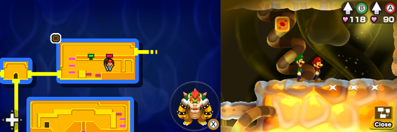 Location of the first 3 beanholes in Energy Hold.