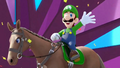 Luigi completing Show Jumping.