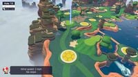 Hole 10 of Shelltop Sanctuary's Pro layout from Mario Golf: Super Rush