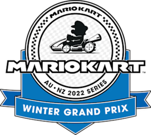 Logo of the Mario Kart 8 Deluxe: AU/NZ Winter Grand Prix