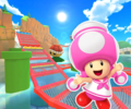 The course icon of the R/T variant with Toadette (Sailor)