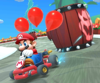 Thumbnail of the Daisy Cup challenge from the Sky Tour; a Steer Clear of Obstacles challenge set on GBA Sky Garden (reused as the Diddy Kong Cup's bonus challenge in the Animal Tour)