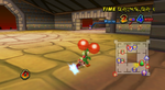 Yoshi participates in Balloon Battle