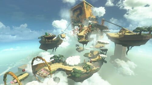 Great ? Block Ruins in Mario Kart World