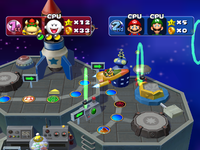 The air taxi from Future Dream in Mario Party 5