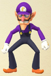 Waluigi's Encyclopedia image from Mario Party Superstars.
