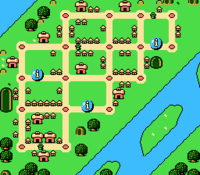 The map of Montreal in the NES release of Mario is Missing!