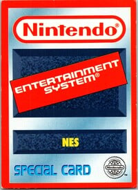 One of the Nintendo Collector Cards