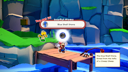 Mario gets the Blue Shell Stone