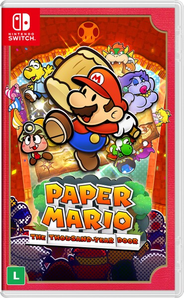 File:Paper Mario The Thousand-Year Door Nintendo Switch BR box art.jpg