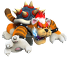 Artwork of Meowser from Super Mario 3D World.