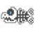Fish Bone icon in Super Mario Maker 2 (Super Mario Bros. style)