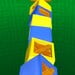 Blue and yellow blocks