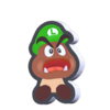 Goomba Luigi Standee from Super Mario Bros. Wonder