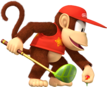 Diddy Kong artwork from Mario Golf: World Tour.