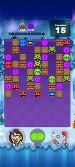 Stage 391 from Dr. Mario World since version 2.0.0
