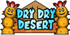 The logo for Dry Dry Desert, from Mario Kart Double Dash!!.