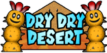 The logo for Dry Dry Desert, from Mario Kart Double Dash!!.