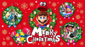Promotional artwork for the 2017 Nintendo Christmas Gift Guide on nintendo.com.au
