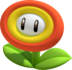 Artwork of a Fire Flower for Super Mario 3D Land
