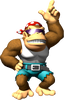 Artwork of Funky Kong for DK: Jungle Climber