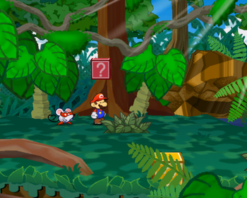 First two ? Blocks in Keelhaul Key of Paper Mario: The Thousand-Year Door.