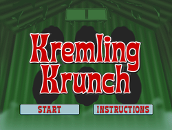 The title screen of Kremling Krunch.