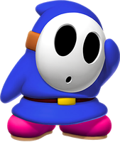 Blue Shy Guy from Mario Kart Tour