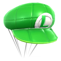 Luigi's Hat Balloon from Mario Kart Tour