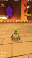 Luigi (Classic) racing with the Green Apple Kart