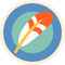 A sticker in Mario Kart World