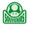 A sticker from Mario Kart World