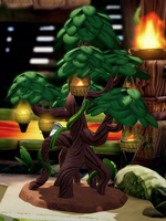 Jungle Retreat goal-line decoration