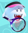 One of Boo's visor colors from Mario Tennis Aces