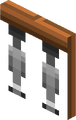 White Stained Glass Pane (Peach's Castle railing)