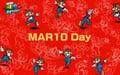 Artwork to celebrate Mario Day 2019