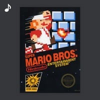 Cover image for the Top tracks playlist from Super Mario Bros. on Nintendo Music