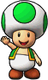 Sprite of Green Toad, from Puzzle & Dragons: Super Mario Bros. Edition.