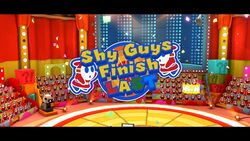 The logo for Shy Guys Finish Last