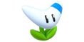 Picture of a Boomerang Flower, shown as an answer in Trivia: Super Mario 3D World