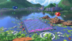 The Rodrigo de Freitas Lagoon, as pictured in Mario & Sonic at the Rio 2016 Olympic Games (Wii U).