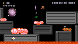 Go for the 3-Up Stomp! from Super Mario Maker