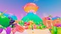 Promotional wallpaper showing the Luncheon Kingdom