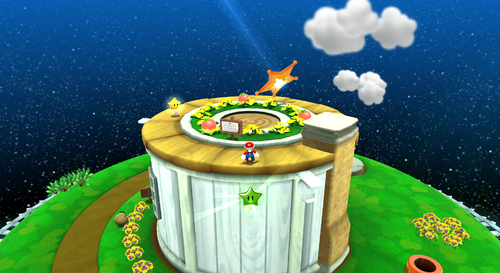 Sky Station Galaxy - Super Mario Wiki, the Mario encyclopedia