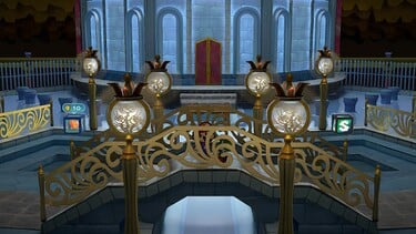 The resting area of the Palace of Shadow Tower